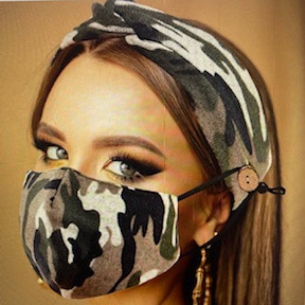 The Perfect Duo-Headband | Facemask